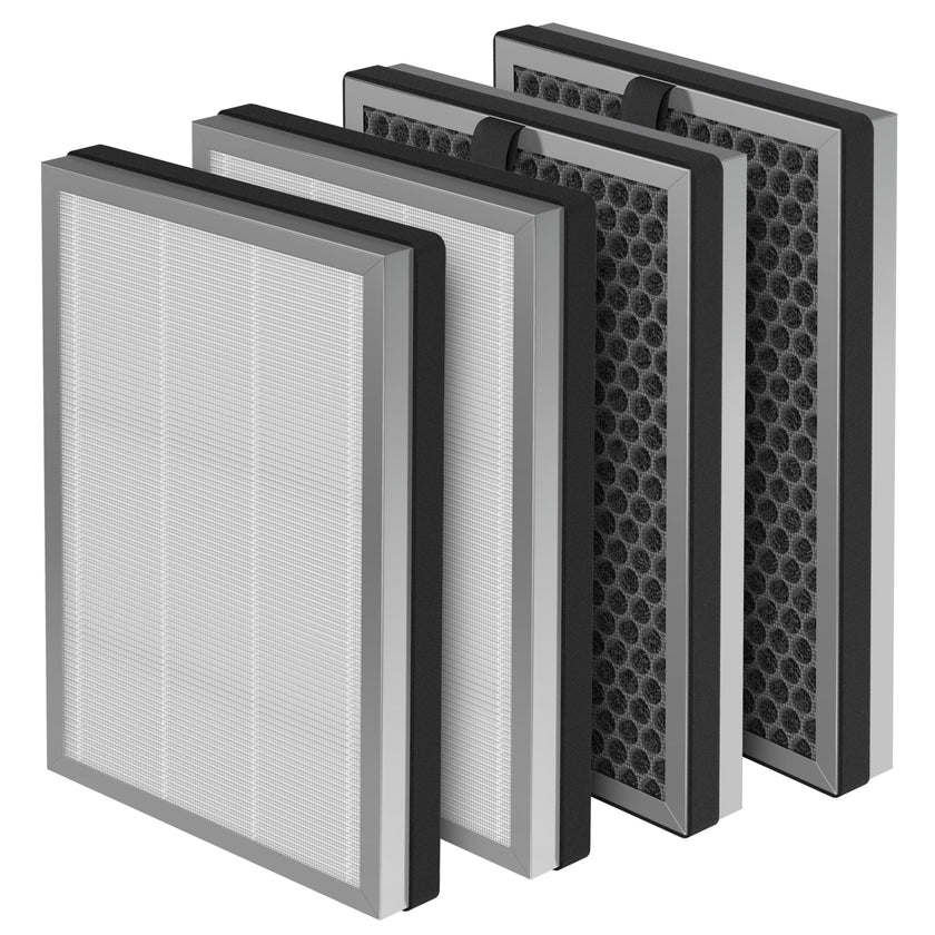 𝟒 X JF260 HEPA Replacement Filter Compatible With Jafända JF260 Air Purifier ＆ JF260S Smart Air Purifier, DeedMo AP-1273 Air Purifiers, Part Number JF260-RF, 3-in-1 True HEPA and Activated Carbon 🍁 All In One Marketplace Canada