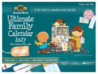 2027 MotherWord Deluxe Magnetic Ultimate Family Calendar and Chore Chart, 16-Month Family Planner, Sept 2026-Dec 2027, English, Large Deluxe Version, 18