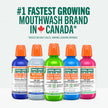 TheraBreath Fresh Breath Oral Rinse, Value Size, Clinically Shown to Fight Bad Breath for 12 Hours, Alcohol & Dye Free Mouthwash, Certified Vegan, Halal, Kosher, Gluten-Free - Mild Mint, 1L 🍁 All In One Marketplace Canada