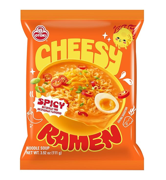 Ottogi Cheesy Spicy Cheddar Ramen