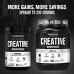 Jacked Factory Creatine Monohydrate Powder 425g - Canadian-Owned Informed Choice Certified Supplement for Increased Muscle Mass*, Improved Strength, Power, & Performance** - 85 Servings, Unflavored 🍁 All In One Marketplace Canada