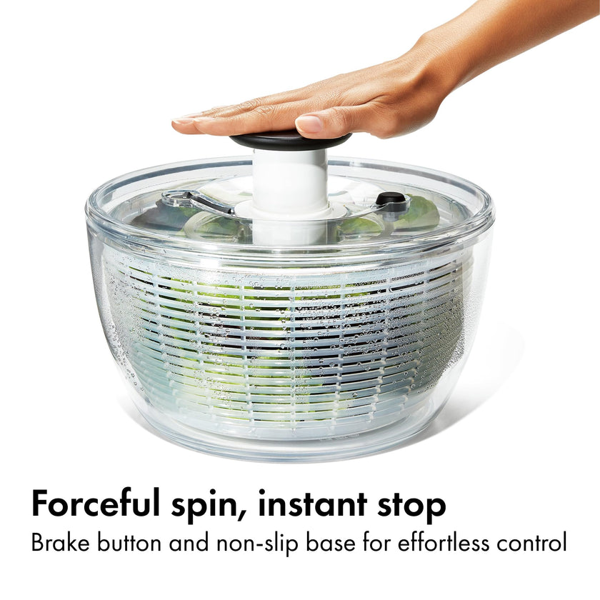 OXO Good Grips Good Grips Salad Spinner, 10.25-Inch Clear 🍁 All In One Marketplace Canada