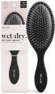 Kitsch Recycled Plastic Wet/Dry Hair Brush, Detangling Tool for Curly or Straight Styles, Brush for Tangled Strands, Flexible Hairbrush Bristles, Brushes for Women & Men, Adults & Kids - Black 🍁 All In One Marketplace Canada