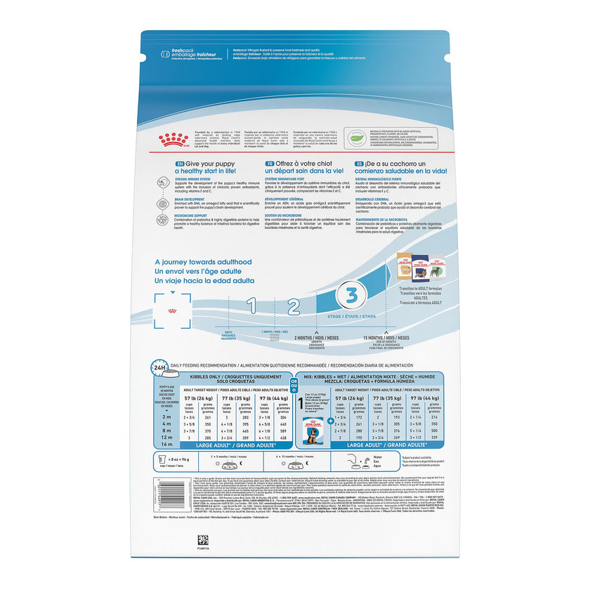 Royal Canin Size Health Nutrition Large Puppy Dry Dog Food, 17 lb Bag 🍁 All In One Marketplace Canada