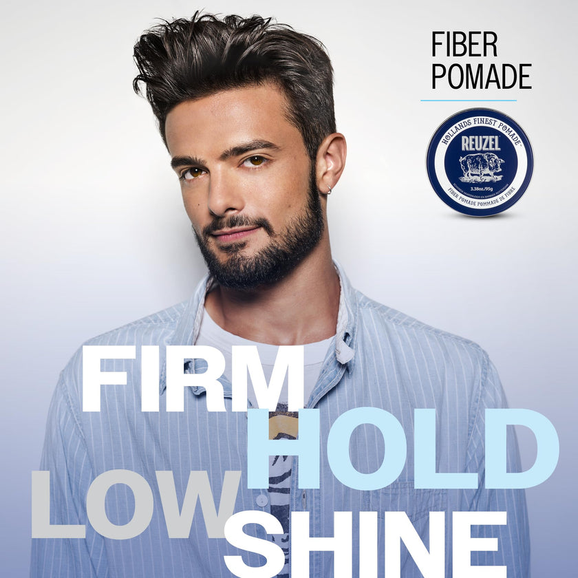 Reuzel Fiber Pomade Strong Hold Hair Styling Pomade for Men & Women, Low Shine, Texturizing & Volumizing For a Fuller Look, Firm Flexible Reworkable, Vanilla Mint Scent 95g 🍁 All In One Marketplace Canada