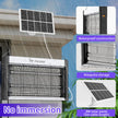 PALONE Solar Bug Zapper, 4000V Electric Bug Zapper with 8W Solar Panel, Rechargeable Bug Zapper with LED Light, Fly Zapper with Fireproof Waterproof, Indoor Outdoor Zapper for Kitchen,Camping,Patio 🍁 All In One Marketplace Canada