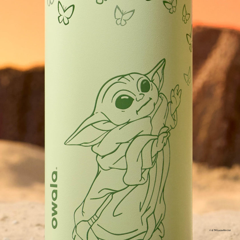 Star Wars Owala FreeSip Insulated Stainless Steel Water Bottle with Straw, BPA-Free Sports Water Bottle, Great for Travel, 32 Oz, GroGu 🍁 All In One Marketplace Canada