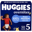 Huggies Overnites Size 5 Overnight Diapers (27+ lbs), 50 Ct 🍁 All In One Marketplace Canada