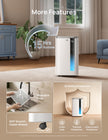 DREO 73 Pint Smart Dehumidifiers for Basements, Energy Star 6.0 Dehumidifier, Quiet 41dB, Auto Humidity Control, 3 Fan Speeds, 24H Timer, with Drain Hose, for Home up to 2000 Sq Ft, Bathroom & Bedroom 🍁 All In One Marketplace Canada