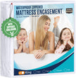 Utopia Bedding Zippered Mattress Encasement King - 100% Waterproof and Bed Bug Proof Mattress Protector - Absorbent, Six-Sided Mattress Cover 🍁 All In One Marketplace Canada
