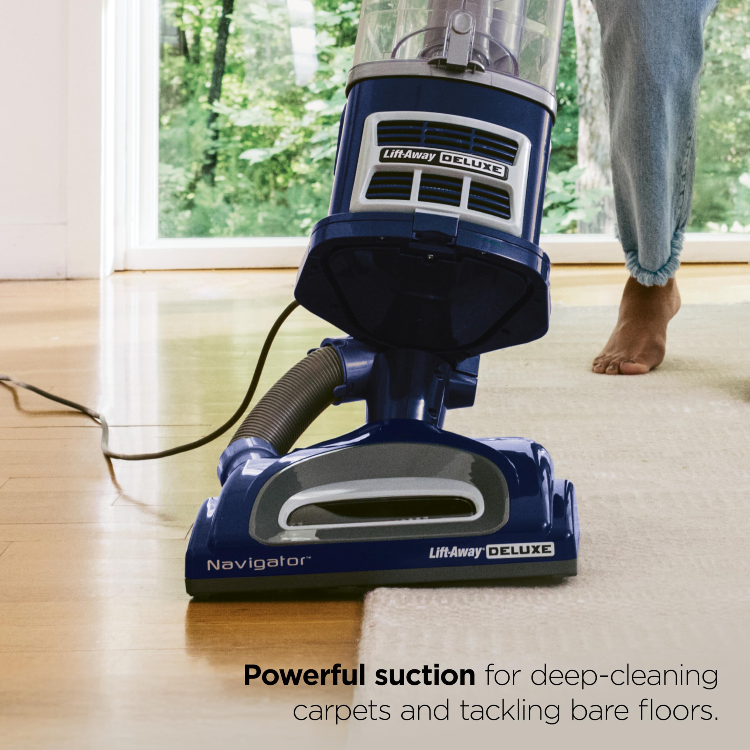 Shark Navigator Lift-Away Vacuum, HEPA, Carpet and Pet Hair, Blue, NV360 🍁 All In One Marketplace Canada