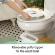 Summer by Ingenuity My Size Potty Pro in White, Infant Potty Training Toilet, Lifelike Flushing Sound, For Ages 18 Months, Up to 50 Pounds 🍁 All In One Marketplace Canada