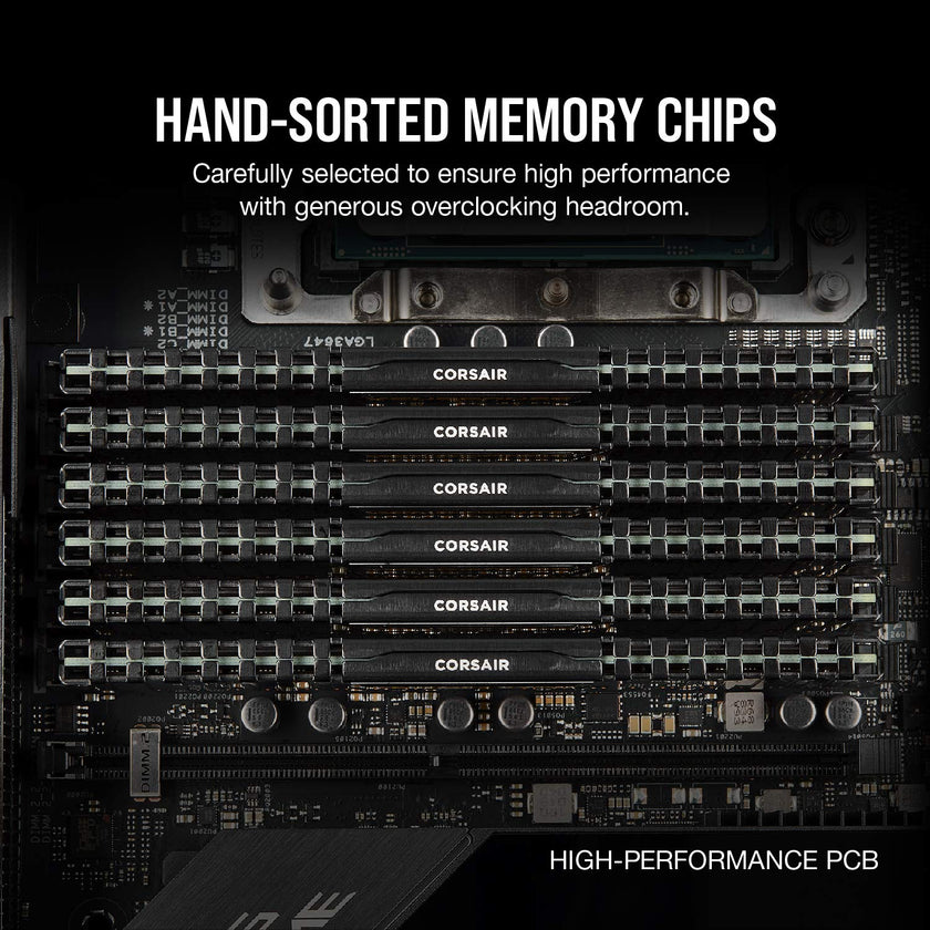 CORSAIR Vengeance LPX DDR4 RAM 32GB (2x16GB) Up to 3200MHz CL16-20-20-38 1.35V Intel XMP AMD EXPO Computer Memory – Black (CMK32GX4M2E3200C16) 🍁 All In One Marketplace Canada