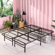 ZINUS SmartBase Tool-Free Assembly Mattress Foundation / 14 Inch Metal Platform Bed Frame/No Box Spring Needed/Sturdy Steel Frame/Underbed Storage, Full,Black 🍁 All In One Marketplace Canada