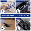 Handheld Car Vacuum Cleaner Cordless Powerful 22000Pa Strong Cyclonic Suction Blowing Brushless Motor Mini Portable Rechargeable Lightweight Hand Held for Pet Hair Vehicle Home Office Purple 🍁 All In One Marketplace Canada