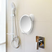 HONEYBULL Fogless Shower Mirror with Suction Mount & Swivel – Anti-Fog Acrylic Bathroom Mirror for Shaving – Built-in Razor Holder, Easy Install, Home Shower Accessory (White) 🍁 All In One Marketplace Canada