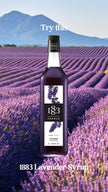 1883 Lavender Syrup, 1L Glass 🍁 All In One Marketplace Canada
