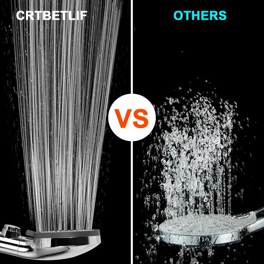 RV Shower Head with Hose, High Pressure 5 Mode Shower Head Replacement, Shower Head for RV/Campers, Travel Trailer, Motorhome for Water Saving, Handheld Shower Head Holder and Hose, On Off Switch 🍁 All In One Marketplace Canada