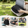 Compression Packing Cubes for Suitcases, Ultralight Packing Cubes for Backpack Waterproof Luggage Packing Organizers Expandable Packing Cubes for Travel Accessories and Essentials 8 Set Black 🍁 All In One Marketplace Canada