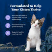 Blue Buffalo Wilderness with Chicken Natural High-Protein Grain-Free Dry Kitten Food, Real Chicken First, Antioxidant-Rich LifeSource Bits Support Immunity, DHA & ARA for Development, 2.2kg/5 lbs. 🍁 All In One Marketplace Canada