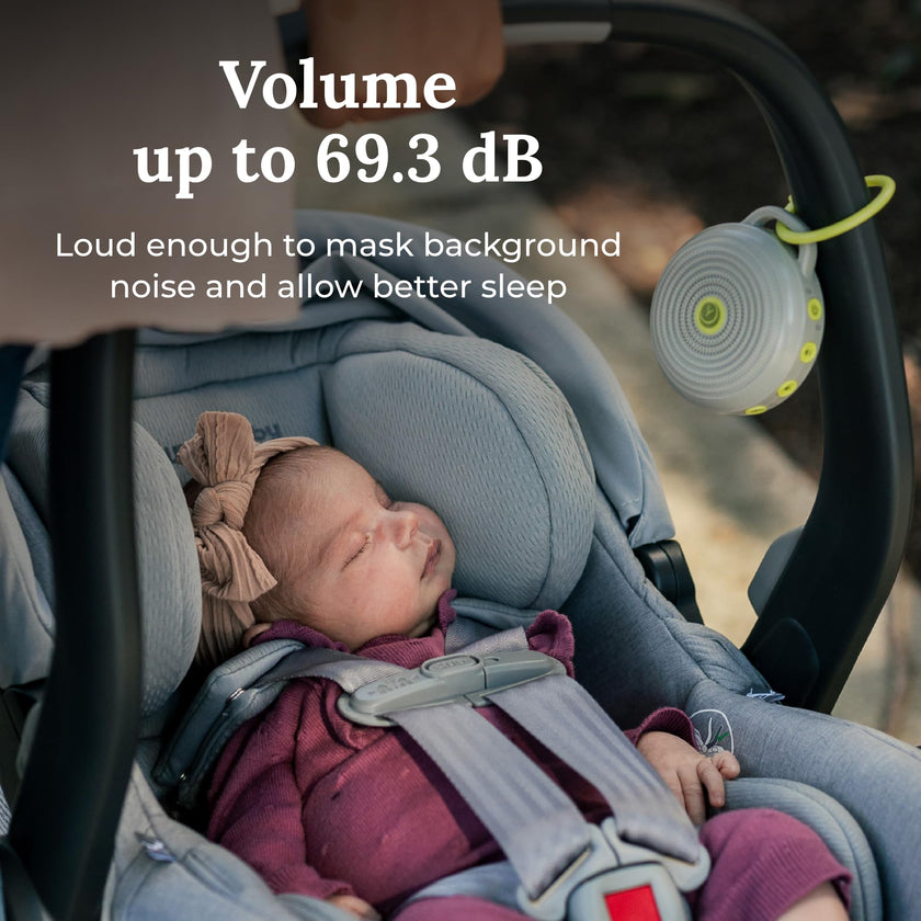 Yogasleep Hushh Portable White Noise Sound Machine For Baby, 3 Soothing Natural Sounds With Volume Control, Compact Size, Noise Canceling For Sleep Aid, Office Privacy, & Meditation, Registry Gift 🍁 All In One Marketplace Canada