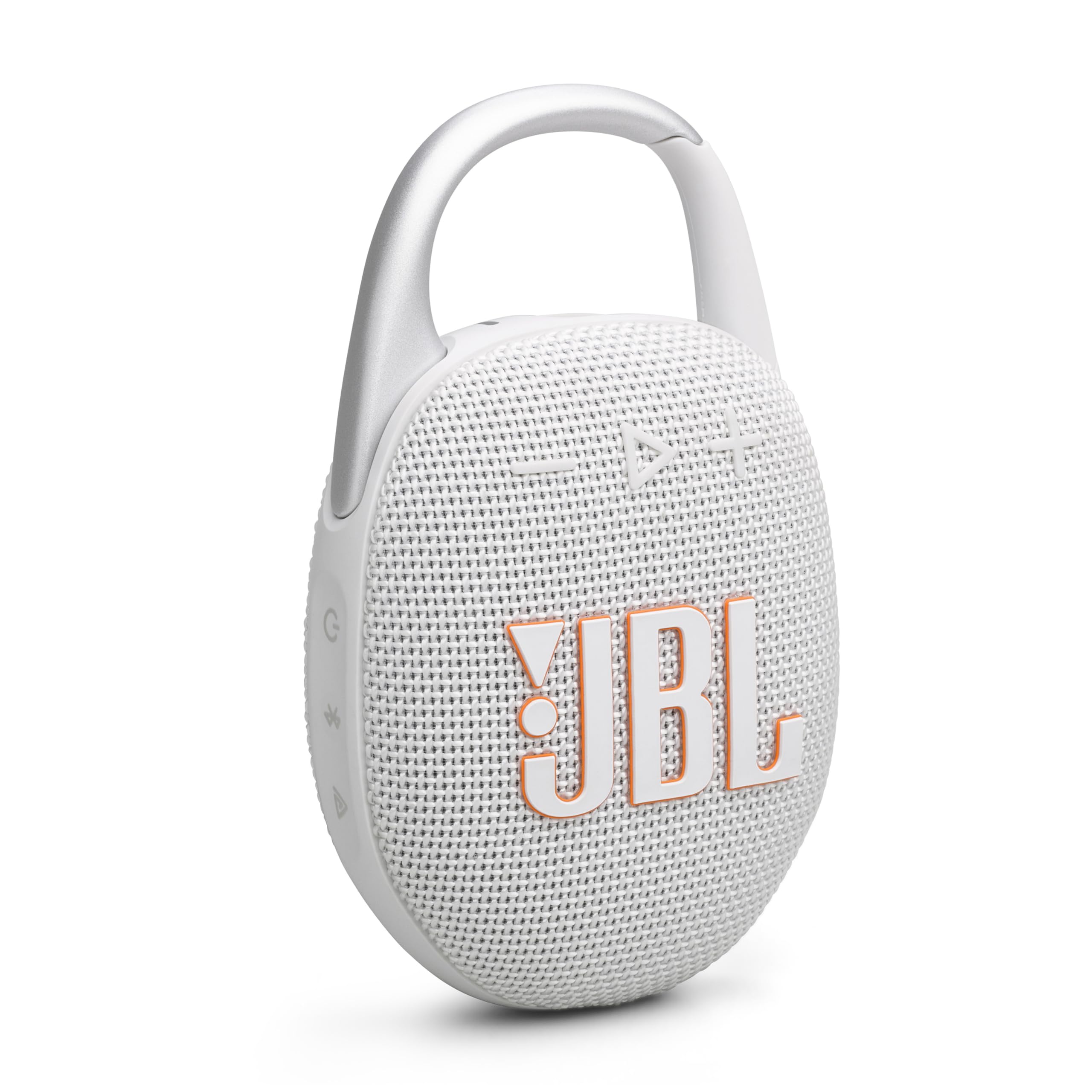 JBL Clip 5 - Ultra-Portable, Waterproof and Dustproof Bluetooth Speaker, Integrated Carabiner, Up to 12 Hours of Play, Made in Part with Recycled Materials (White) 🍁 All In One Marketplace Canada
