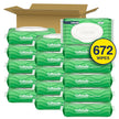 Flushable Wet Wipes, Cottonelle GentlePlus, Biodegradable & Septic Safe, 16 Flip-Top Packs of 42 (672 Wipes) 🍁 All In One Marketplace Canada
