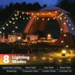 Joomer Solar String Lights Outdoor, 55FT S14, 16+2 Bulbs (2700K,Warm White) 🍁 All In One Marketplace Canada