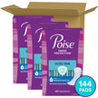 Poise Ultra Thin Incontinence Pads & Postpartum Incontinence Pads, 4 Drop Moderate Absorbency, Regular Length, 144 Count (3 Packs of 48) 🍁 All In One Marketplace Canada