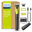 Philips OneBlade 360 with Connectivity Hybrid Face + Body, Electric Shaver, Beard Trimmer and Body Groomer, 360 Blade Tech, 1x360 Blade for Face, 5in1 Adjustable Comb, Body Kit, Travel Case, QP4631/65 🍁 All In One Marketplace Canada