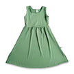 Kids' Bamboo Square Neck Midi Dress | Palm Leaf