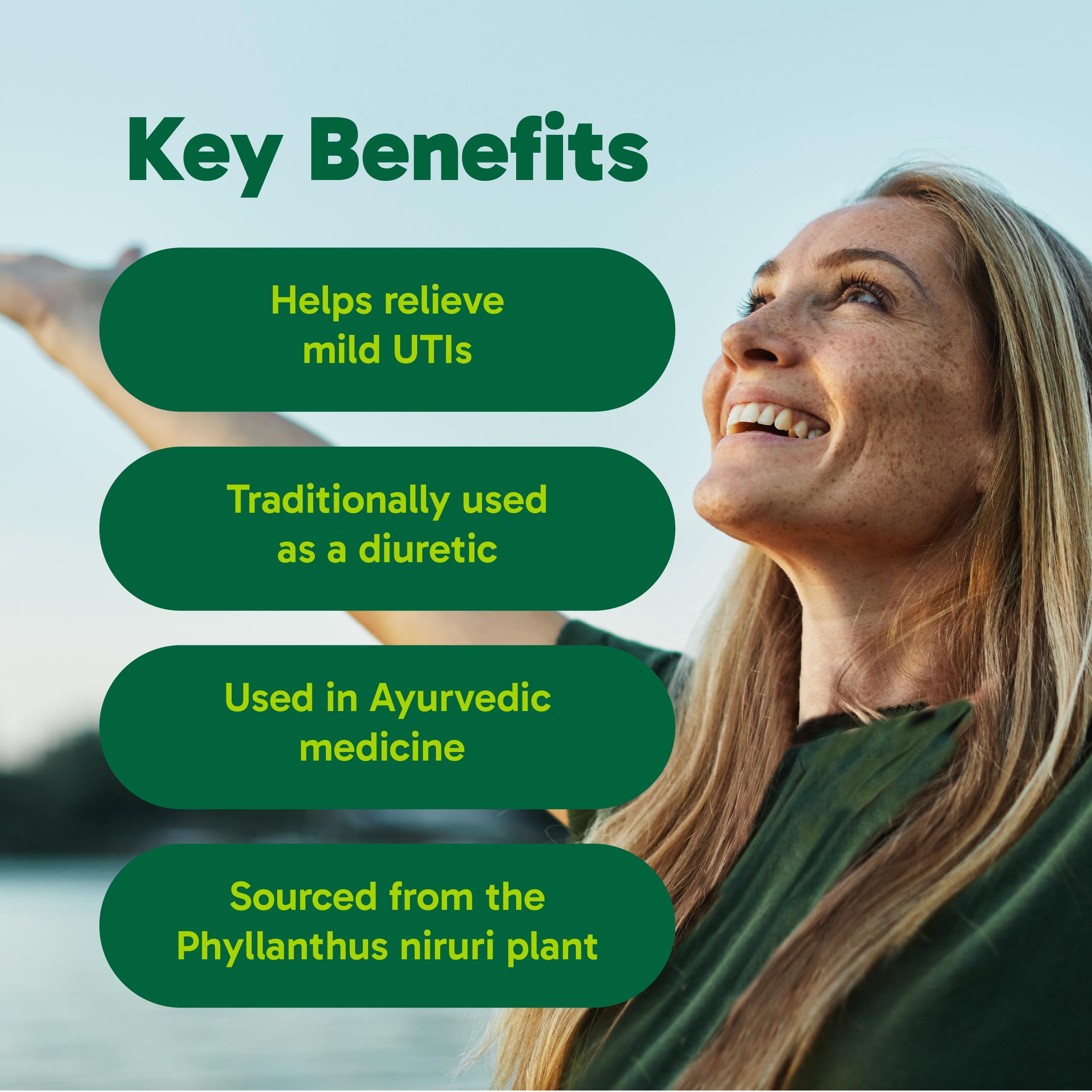 Organika Canadian-Made Chanca Piedra 500 mg - UTI Support | Kidney, Gallblader and Urinary Support, Cleansing- 90 vcaps 🍁 All In One Marketplace Canada