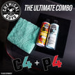 Chemical Guys C4 Clear Cut Correction Compound & P4 Precision Polish Kit (Safe for Cars, Trucks, SUVs, RVs, Motorcycles, & More) 2 x 473 ml Bottles 🍁 All In One Marketplace Canada