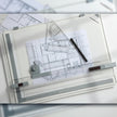 Parallel Edge White Drawing Board -14.5