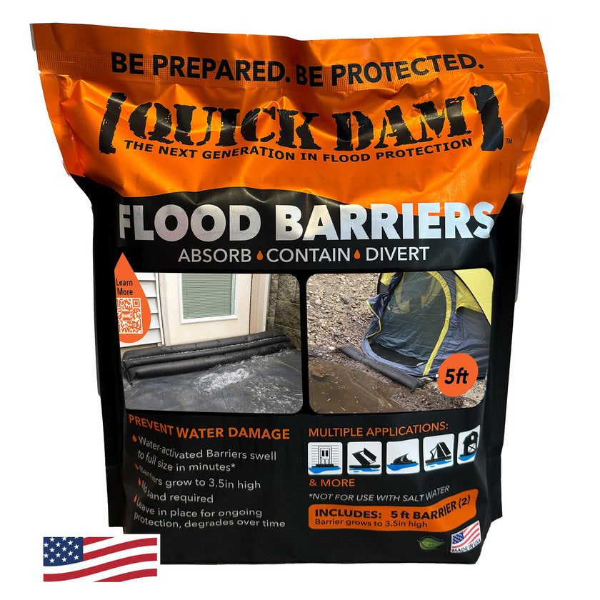Quick Dam QD65-2 Water Activated Flood Barriers 🍁 All In One Marketplace Canada
