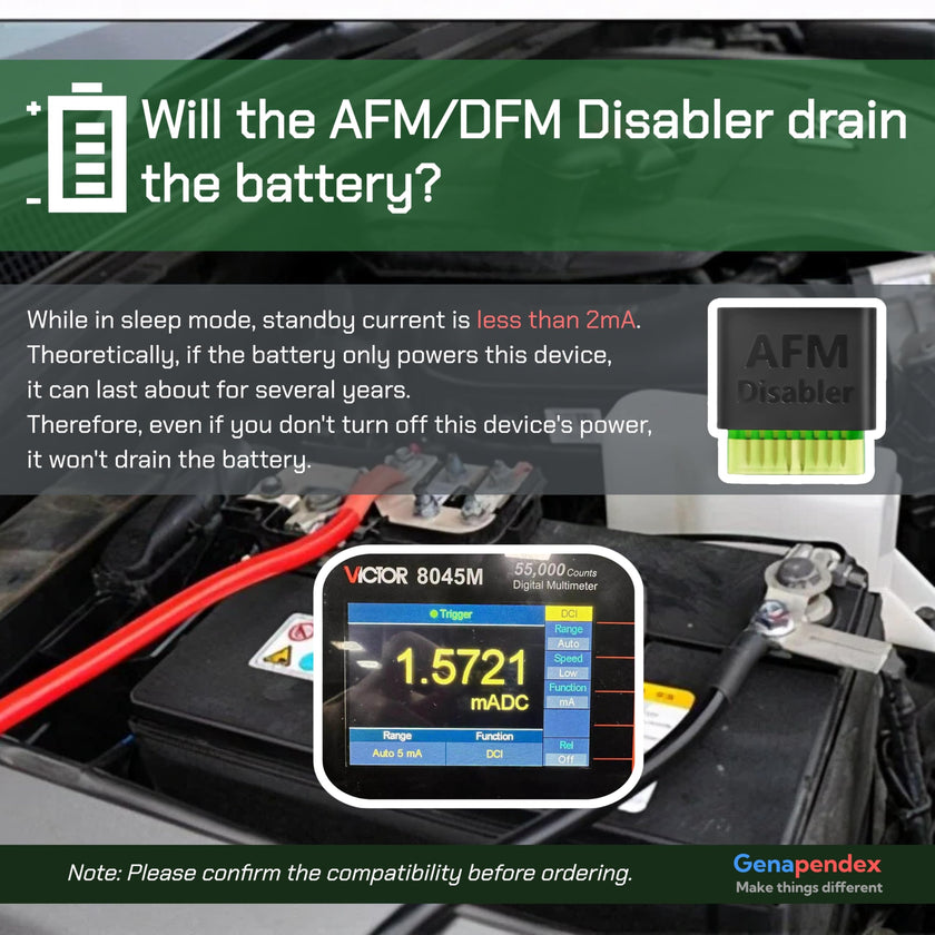 Genapendex AFM/DFM Disabler for 2007-2022 Silverado 1500 Sierra 1500 5.3L 6.2L Engines,Plug & Play GM Truck/SUV DOD Disabler. 🍁 All In One Marketplace Canada