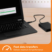 Western Digital 5TB Elements Portable External Hard Drive, USB 3.0 - Western DigitalBU6Y0050BBK-WESN,Black 🍁 All In One Marketplace Canada