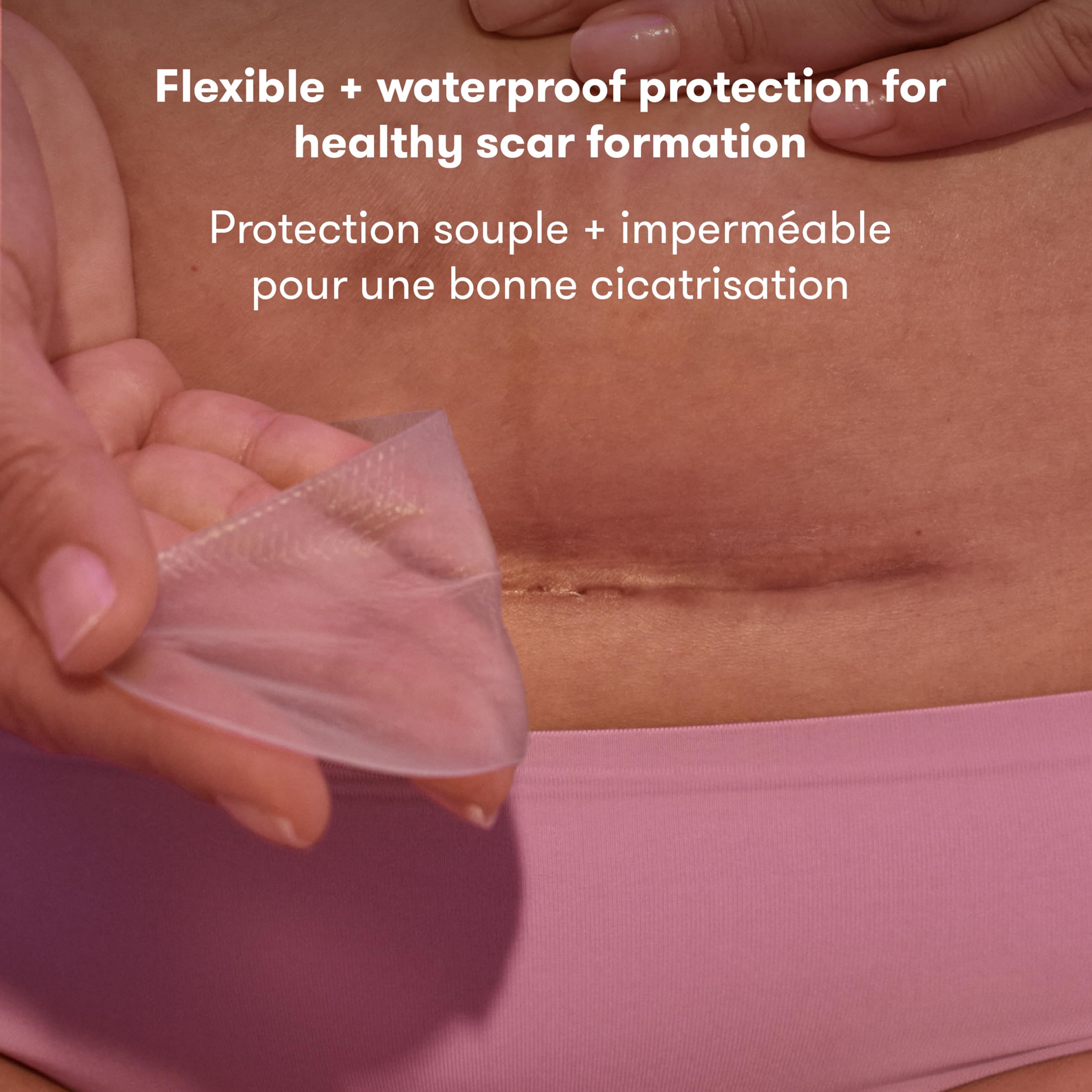 Frida Mom C-Section Silicone Strips, C-Section Recovery Must Have Scar Patches, Reusable Medical Grade Treatment for Keloid Scars, Includes Case & Pouch 🍁 All In One Marketplace Canada