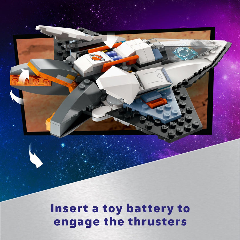 LEGO City Interstellar Spaceship Toy for Kids, Creative Play Space Toy, Building Set with Spacecraft Model, Drone, and Astronaut Figure, Building Toy for Boys, Girls and Kids Ages 6 and Up, 60430 🍁 All In One Marketplace Canada