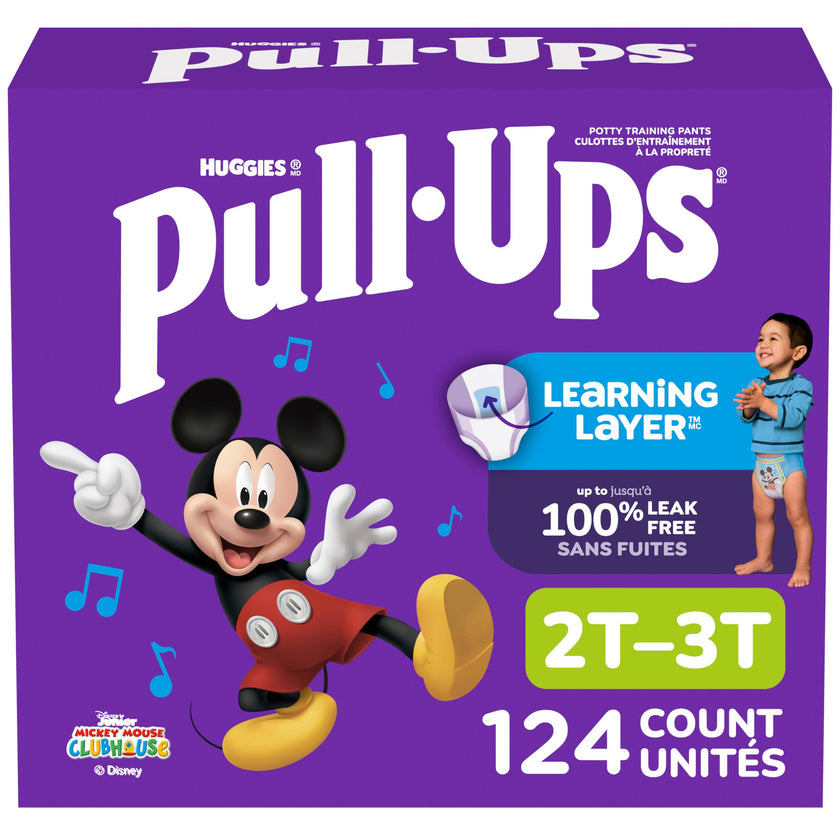 Pull-Ups Boys' Potty Training Pants, 2T-3T (16-34 lbs), 124 Count 🍁 All In One Marketplace Canada
