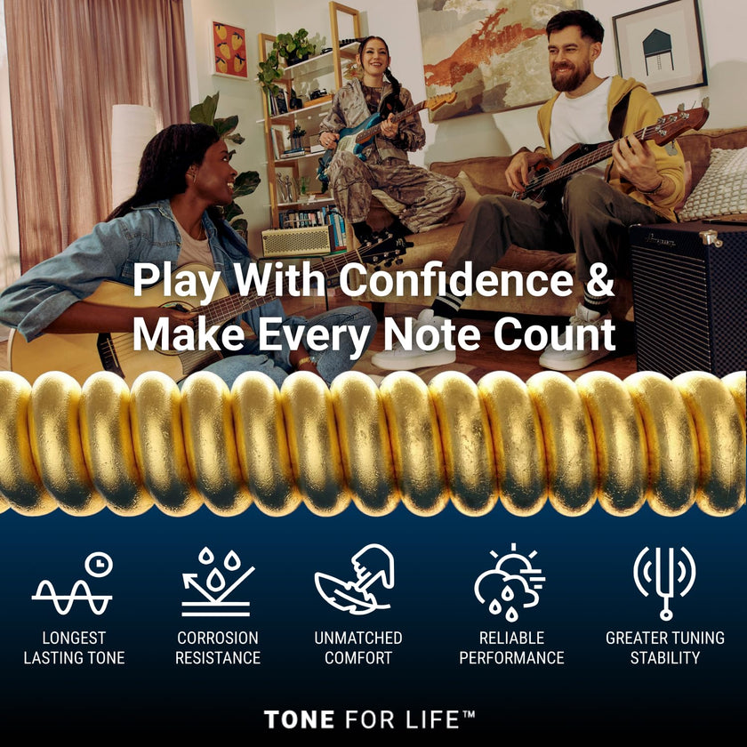 Elixir Strings, Electric Guitar Strings, Nickel Plated Steel with NANOWEB Technology, Longest-Lasting Bright Tone with Comfortable Feel, 4 Pack, Light 10-46 🍁 All In One Marketplace Canada