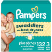 Pampers Swaddlers Diapers, Size 3, Absorbent, Keeps Baby Dry and Comfortable, Skin Safe Disposable Baby Diaper, 1 Pack (Count of 132) 🍁 All In One Marketplace Canada