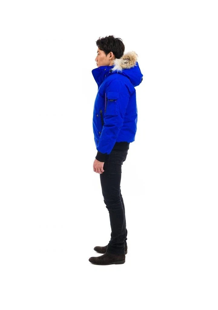 Outdoor Survival Canada Men's Desna -40 Down Bomber Jacket X-Large, Arctic Blue - ON DISPLAY