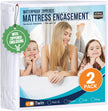 Utopia Bedding Zippered Mattress Encasement Twin (Pack of 2) - 100% Waterproof and Bed Bug Proof Mattress Protector - Absorbent, Six-Sided Mattress Cover 🍁 All In One Marketplace Canada