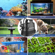 Aoumcom 200GPH Submersible Water Pump, 10W Water Fountain Pump, Aquarium Pump, 750L/H Water Pump with 7ft Power Cord for Garden Fountain, Water Table, Waterfall, Fish Tank, Pond, Hydroponics 🍁 All In One Marketplace Canada