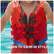 SwimWays Marvel Swim Trainer Life Jacket, US Coast Guard Approved Swim Vest, Pool Floats & Life Jackets for Kids 33-55 lbs, Spider-Man 🍁 All In One Marketplace Canada