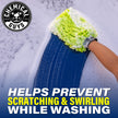 Chemical Guys Chenille Premium Scratch-Free Microfiber Wash Mitt Green, Great for Cars, Trucks, SUVs, RVs & More (2 Pack) 🍁 All In One Marketplace Canada