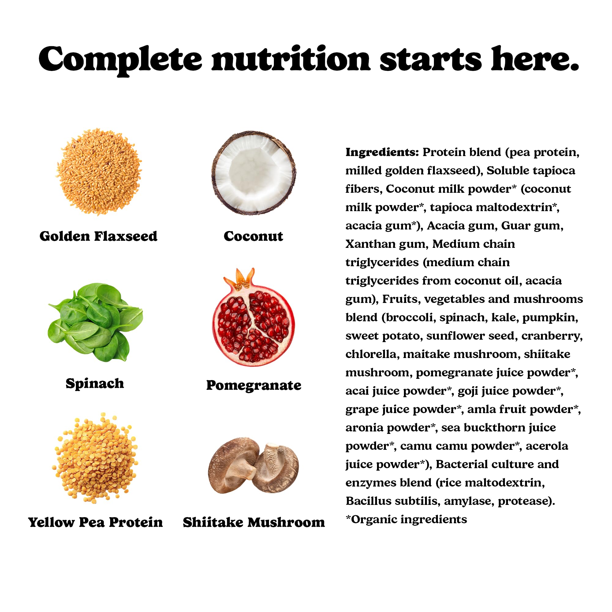 Good Protein Vegan Plant-based Protein Powder 100% Natural, Non-GMO, Dairy-free, Gluten-free, Soy-free, No Added Sugar and Nothing Artificial. Unflavoured All-in-One Shake 400 grams 🍁 All In One Marketplace Canada
