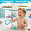 Yookidoo - Elephant Baby Bath Shower Head - Compact & Portable Baby Shower and Toy - Suitable for Newborns, Infants, and Toddlers - from Birth - Teal - 40212 🍁 All In One Marketplace Canada