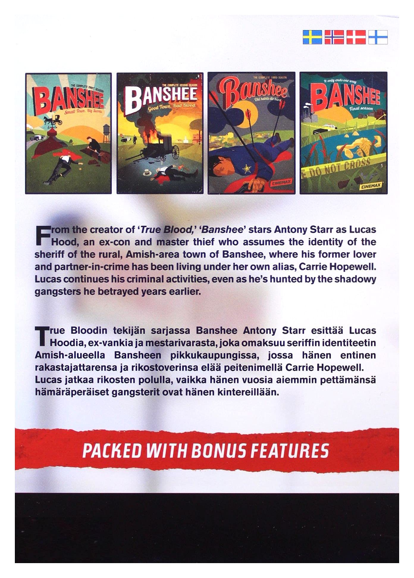 Warner Bros Banshee - Complete Series - DVD